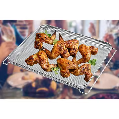 Replacement Air Fry Basket for Ninja Foodi DT251 DT201 DT200 Air Fryer Oven,Stainless Steel Air Frye