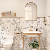 French Cream Style Swallow Tile 30x80Bathroom Micro Cement Tile Wallpaper Soft Light Bathroom Kitche