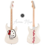 Fender 限量版 Hello Kitty stratocaster guitar
