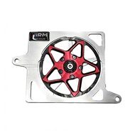 【EmberCart】ฝาครอบพัดลมหม้อน้ำแบบหมุนได้ การออกแบบระดับ 5 ดาว ตัวป้องกันอลูมิเนียม CNC เข้ากันได้กับ 