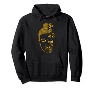 Buddha Om Mani Padme Hum Mantra Pullover Hoodie