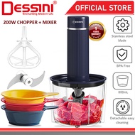 DESSINI ITALY Capsule Cutter Spin Chopper Blender Grinder Mixer Mincer Masher Shredder Juicer Pengis