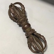 9cm Antique Five-Strand Alloy Nepal King Kong Handle Magic Tool Tibetan Five-Strand Ornaments Tantri