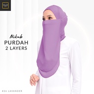 Nikab <PURDAH> 2 Layers by H&H Exclusive