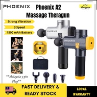 🔥【ORIGINAL】Phoenix A2 Professional Massage Theragun with 4 Massage Heads Deep Relax Therapy Body Mas