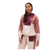 New Balance NB Athletics Higher Learning Anorak Women's Jacket - Washed Henna