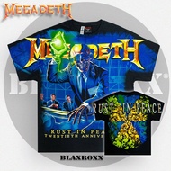 BLAXROXX® | ลิขสิทธิ์แท้ Megadeth® | [MGD029] | เสื้อวง OVP สีจม | GILDAN Ultra Cotton