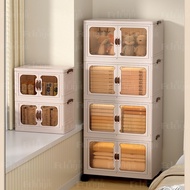 Shoe Cabinet Foldable Storage Cabinet Locker Sundries Cabinet Locker