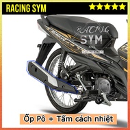 Ốp pô xe Galaxy 50cc Chính Hãng SYM