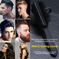 Men's exclusive voluminous styling comb artifact,greasy head and big back comb,rib comb with nine ro