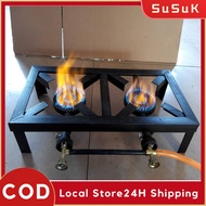 Portable Gas Stove Single Double Burner Gas Stove Heavy Duty Outdoor Gas Stove with Stand