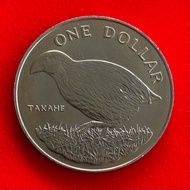 New Zealand Coin 1 dollar 1982 Takahe Foreign