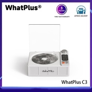 WhatPlus C3 CD Player Digital Display Integrated CD Player CD Record Player Bluetooth Audio Player i