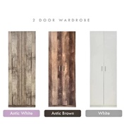 Wardrobe Household Bedroom Double Doors Door Wardrobe Closet / 2 Door Wooden Wardrobe / Large Storag
