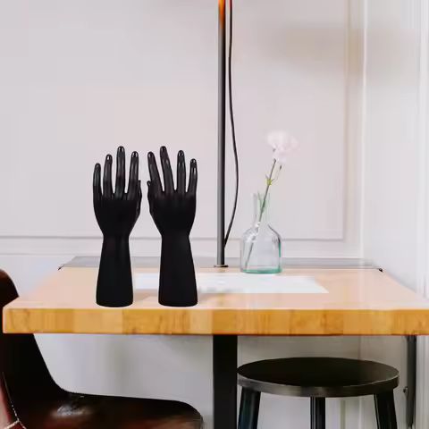 2pcs Simulation Hand Display Stand For Jewelry Store Mannequin Arm Ring Bracelet Watch Glove Holder 