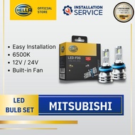 HELLA 12V & 24V Retrofit LED For Mitsubishi Cars LED Headlight Bulb Set