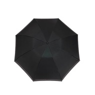 [Direct from Japan] Makita Shoten Tie Men's Folding Umbrella 60cm (Green) Plain x Stripe Premium Kos