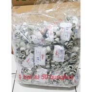17 mm Cable Clamp 50 packs Electric Pipe Clamp/ no. 17 per bale 50 packs