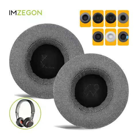IMZEGON Replacement Earpads for Jabra Revo Wireless On-Ear Headphones Ear Cushion Sleeve Cover Earmu