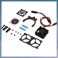 R7(XCTS) for RC Car 3650 3660 550 540 Motor Heatsink Cooling Fan with Thermal Sensor CNC Aluminum Al