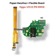 Oppo A3S Handsfree Board (CPH 1803) + Flexible Cas Oppo A3S (CPH 1803) Original
