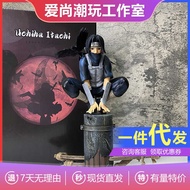 Narube Itachi Figure Squatting Posture Uchiha Itachi Figure Fire Ninja Two-Dimensional Anime Figure
