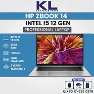 HP ZBook Workstation Intel Core i5 12th Gen  | 32GB RAM DDR5 | 1TB SSD | 2 Years Warranty