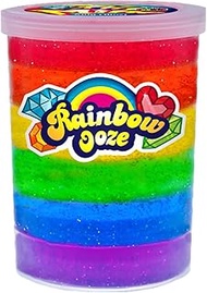 JA-RU Mega Rainbow Slime Kit 1 Pound Neon Glitter Colors (1 Unit) Unicorn Party Girls Game. Slime Squishy And Stretchy. Arts And Crafts For Girls Party Favor Toy Supplies | Item #4636-1P