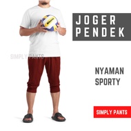 Men's 3/4 Pants, Children's Daily Pants, Men's Training Pants, Adult Knee-Length Jogger Pants, Men's