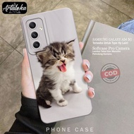 Softcase Samsung Galaxy A54 5G 2023 Fashion Case Cat Case Samsung Galaxy A54 5G Latest Silicone TPU 