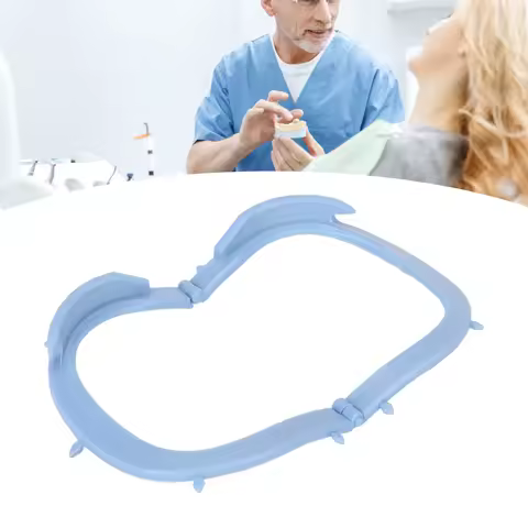 Rubber Dam Holder Rubber Dam Sheets Frame Folding Reusable Oral Care Tool Accessories Dental Dam Hol