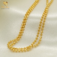 MasKu Jewellery 22K / 916 Rantai Tangan Biji Sawi MKJB180540