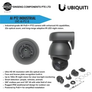 Ubiquiti Unifi UVC-AI-PTZ-B Precision 31x Zoom AI 8MP 4K Lidar Precision PTZ IP Camera (Black)