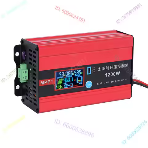 MPPT/600W/1200W solar boost controller/electric vehicle charging controller/48V60V72V