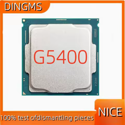 Used Intel Pentium G5400 3.7GHz Dual-Core LGA 1151 cpu processor