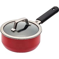 WMF Fusiontec Saucepan with lid, red 16cm 0515315290