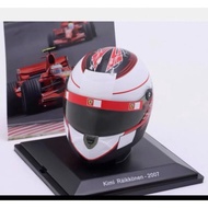 [Ready Stock] Kimi Ferrari F2007 F1 Ferrari Fleet Helmet Model 2007 Helm 1: 5 Spark