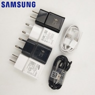 （A Boutique）✴สายอะแดปเตอร์ชาร์จ9V1.67A Samsung ที่ชาร์จความเร็วสูงของแท้สายเคเบิล Type C สำหรับ Galaxy S21 S20 S10 S9 S8 Plus Note 9 M12 A12 A02S A22 A32