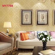 「2 Warna」 3D Wallpaper Home Decor Wallpapers