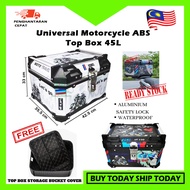 45L Motorcycle Box Comfortable waterproof Suitable for Top Box Motorcycle GIVI Top Box Motor Box Motosikal