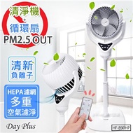 【Day Plus】HEPA級DC空氣清淨機+循環扇(HF-B90HP)