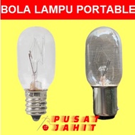 MESIN SINGER JANOME BUTTERFLY PORTABLE SEWING MACHINE LIGHT BULB Mesin Jahit Portable