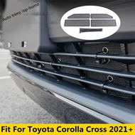 CJ7F ตาข่ายโลหะกระจังหน้าแมลงสุทธิแทรกscreening Protectorสำหรับtoyota Corolla Cross 2021 - 2025 รถอุ