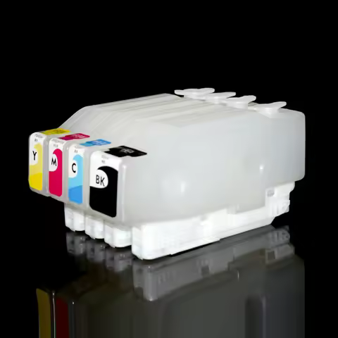 600ml and 350ml C400 C550 Refillable Ink Cartridge Without Chip For Epson WorkForce Enterprise AM-C4