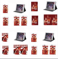 slam dunk圖案書本型筆槽款可放Apple pencil  Apple iPad 10 iPad 9 Air 5 Air 4 Pro 12.9 Pro 11 mini 6 iPad 8 iPad