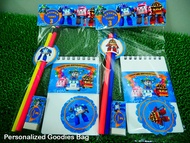 Personalized/Customized Robocar Poli Birthday Goodies Bag