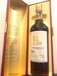 台灣威士忌 金車 Kavalan 噶瑪蘭  Solist Cask Strength Sherry Cask / 59.4%​ vol. 1000ml