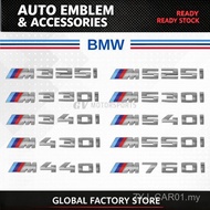 READY STOCK BMW Rear Logo Emblem Badge M Logo Grey M135i M140i M235i M240i M320i M330i M340i M350i M