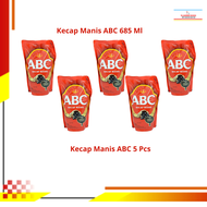 [PAKET HEMAT ISI 5] Kecap Manis ABC 685 Ml Refill Pouch PROMO MURAH/ ABC Kecap Manis 685 Ml Refill P