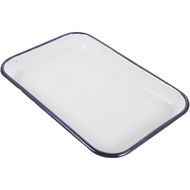 Enamel Baking Dish 12.2X8.3 Inch Rectangular Roasting Pan for Oven Dishwasher Safe Multi-Functional 